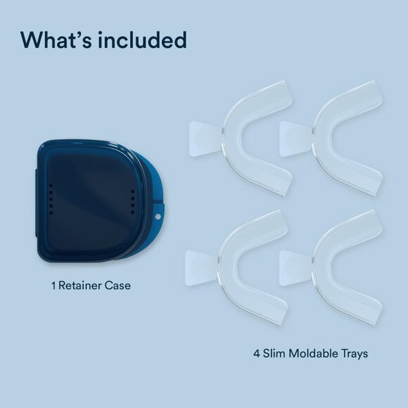 Teeth Whitening Trays, Moldable Mouth Trays for Teeth Whitening, 20% Slimmer Des - Picture 4 of 6